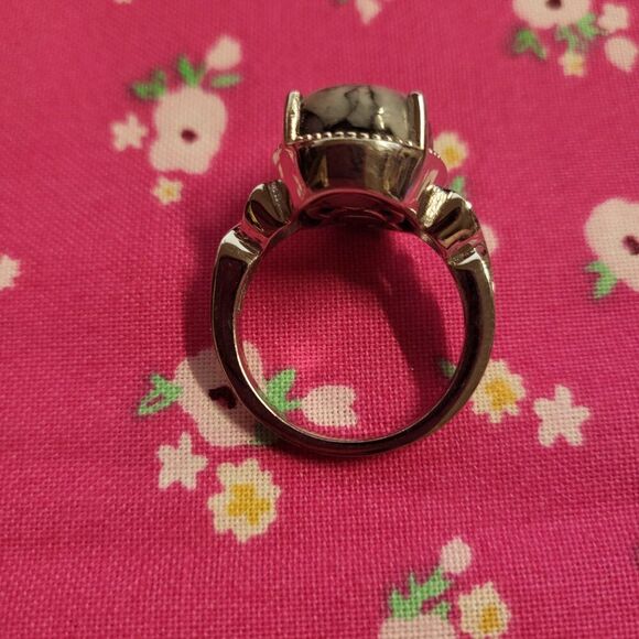 Austrian Pinolith Solitaire Ring - Picture 6 of 10